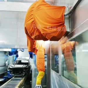 倒挂式喷涂机器人防护服有什么特别之处？